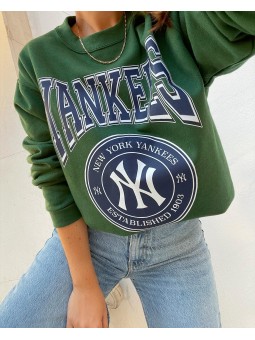 Sudadera verde Yankees azul...
